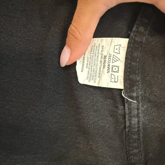 Wrangler Pearl Snap Denim Shirt - Picture 7 of 7